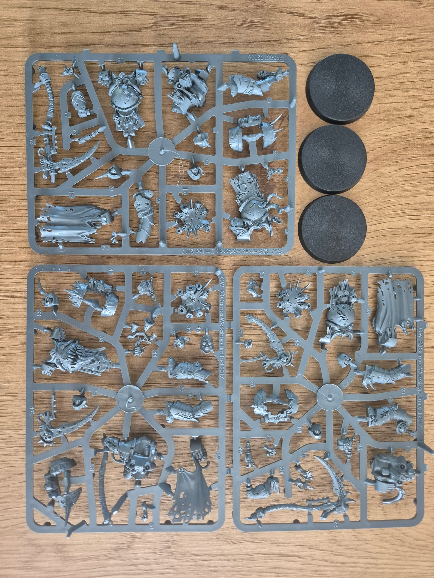 Death Guard Deathshroud Terminators Einzelgussrahmen