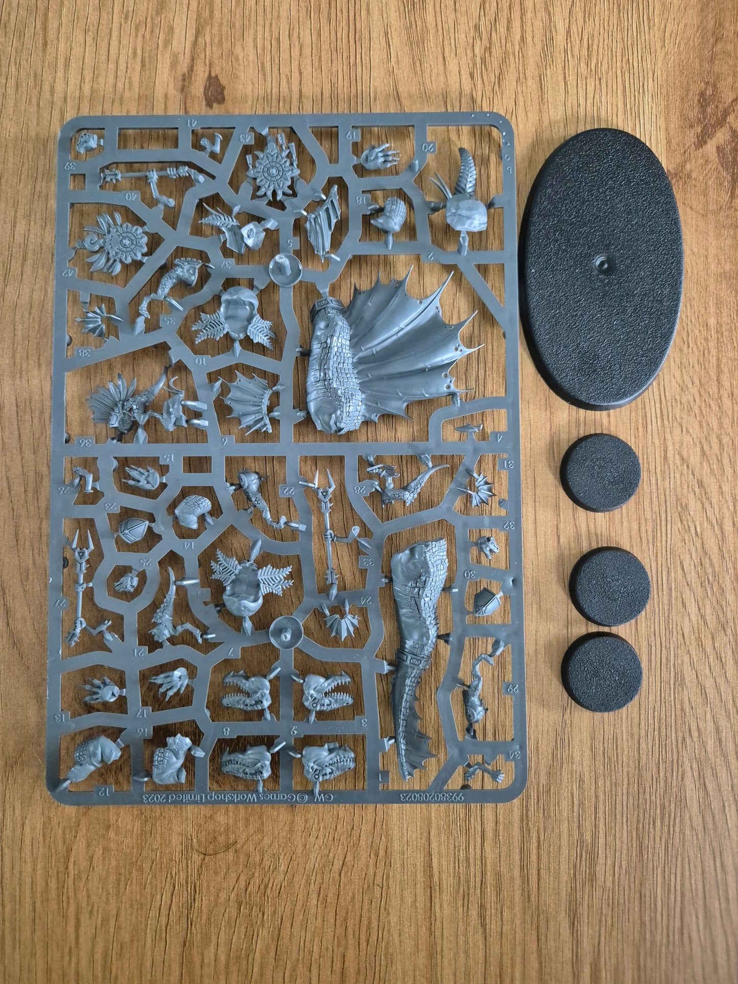 Seraphon Chotec Echse Einzelgussrahmen
