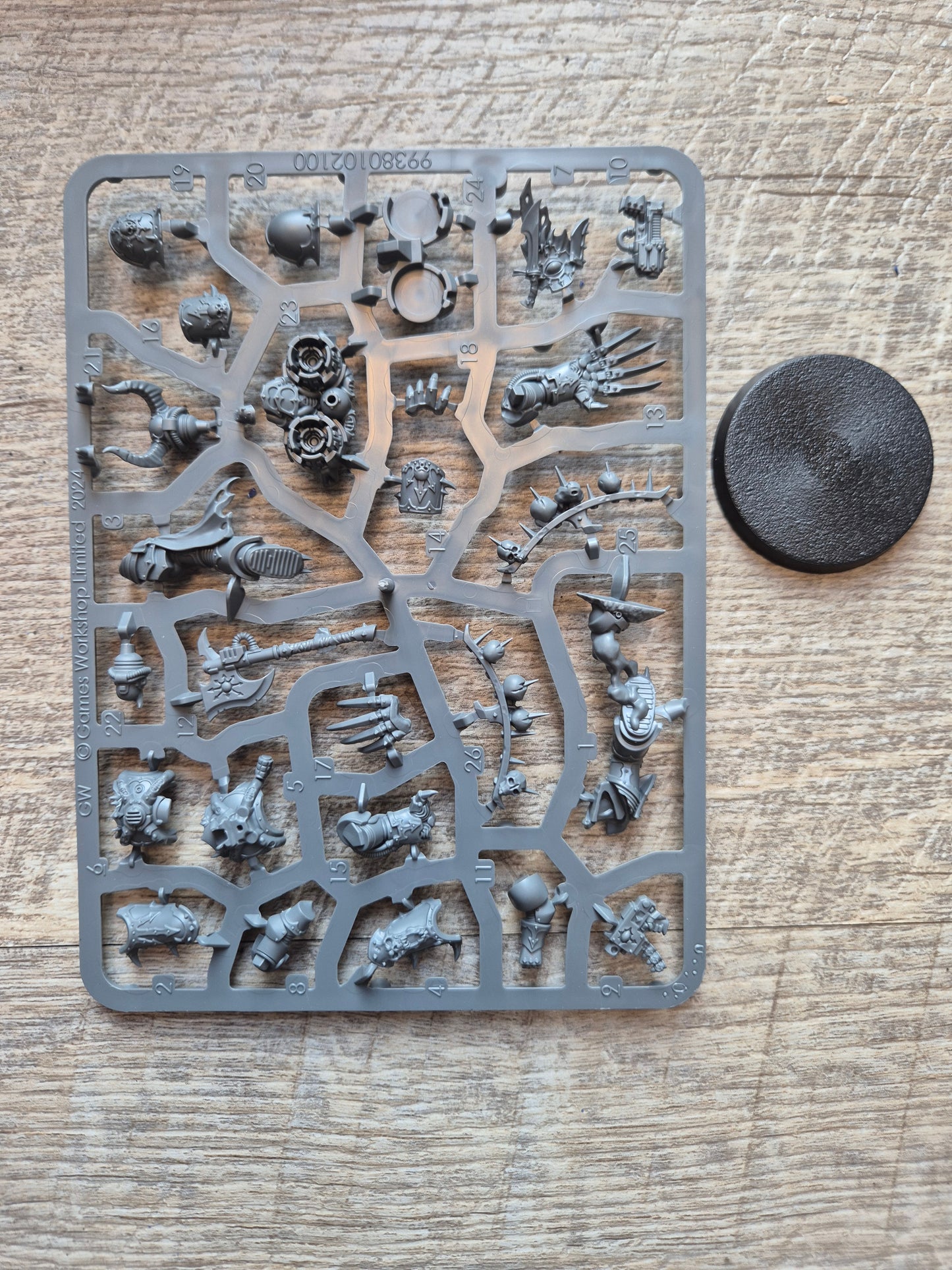 Einzelgussrahmen Chaos Lord mit Jump Pack