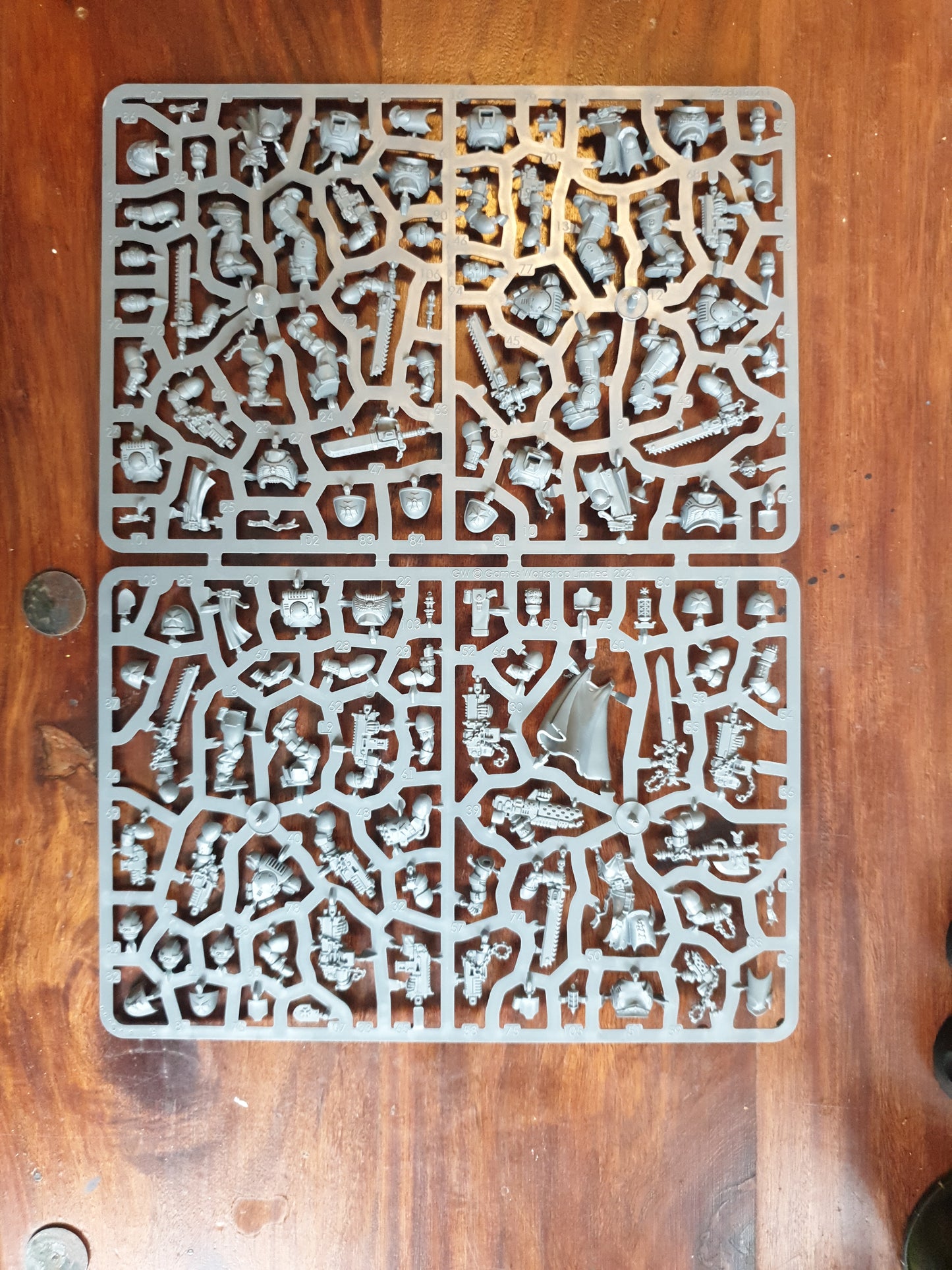 Black Templars Primaris Kreuzfahrertrupp Gussrahmen