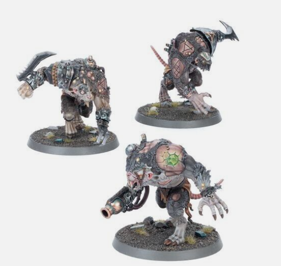 Skaven Ratten Oger Einzelgussrahmen