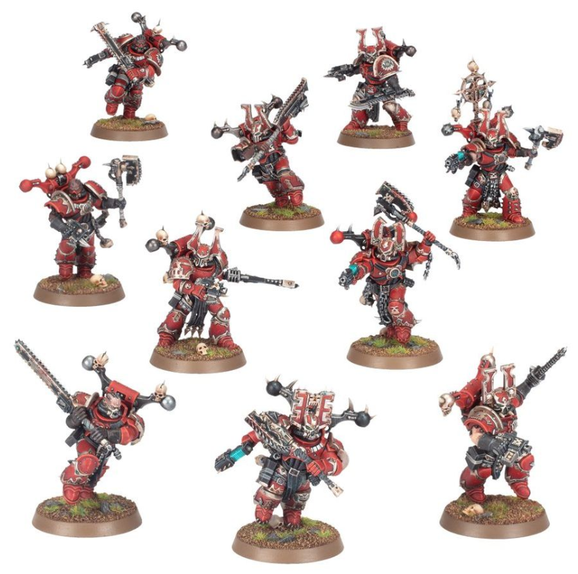 World Eaters Khorne Berserker Einzelgussrahmen