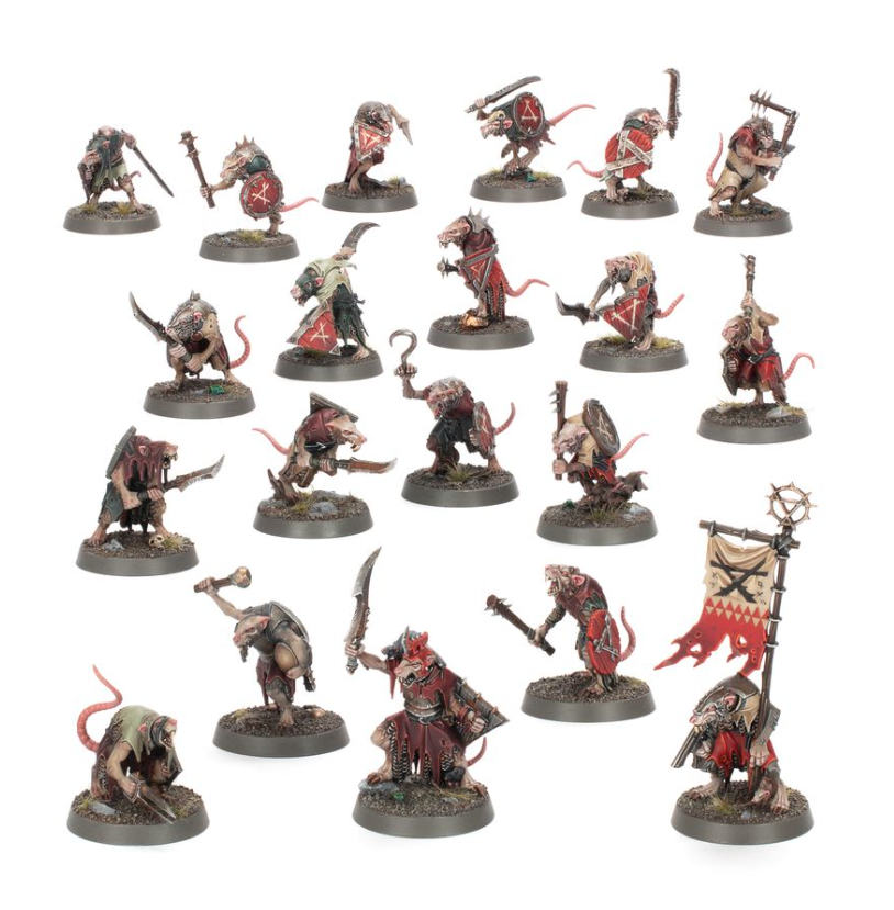 Skaven Clanratten Einzelgussrahmen