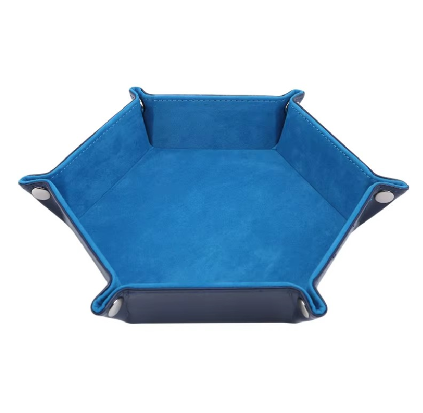 Faltbare sechseckige Würfelbox