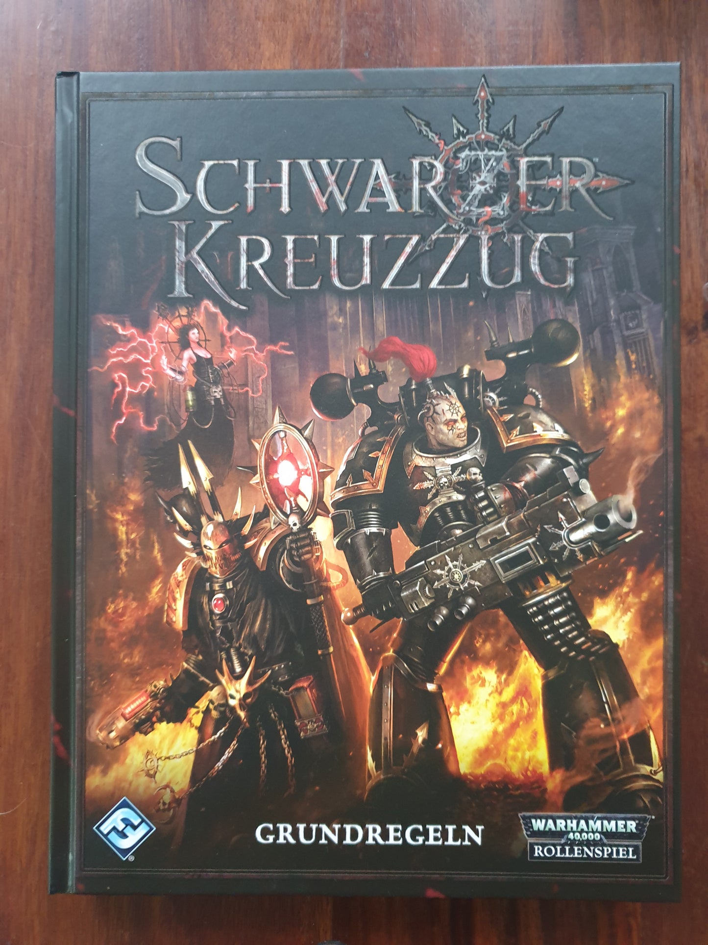 Warhammer 40K Rollenspiel Regelbuch Schwarzer Kreuzzug