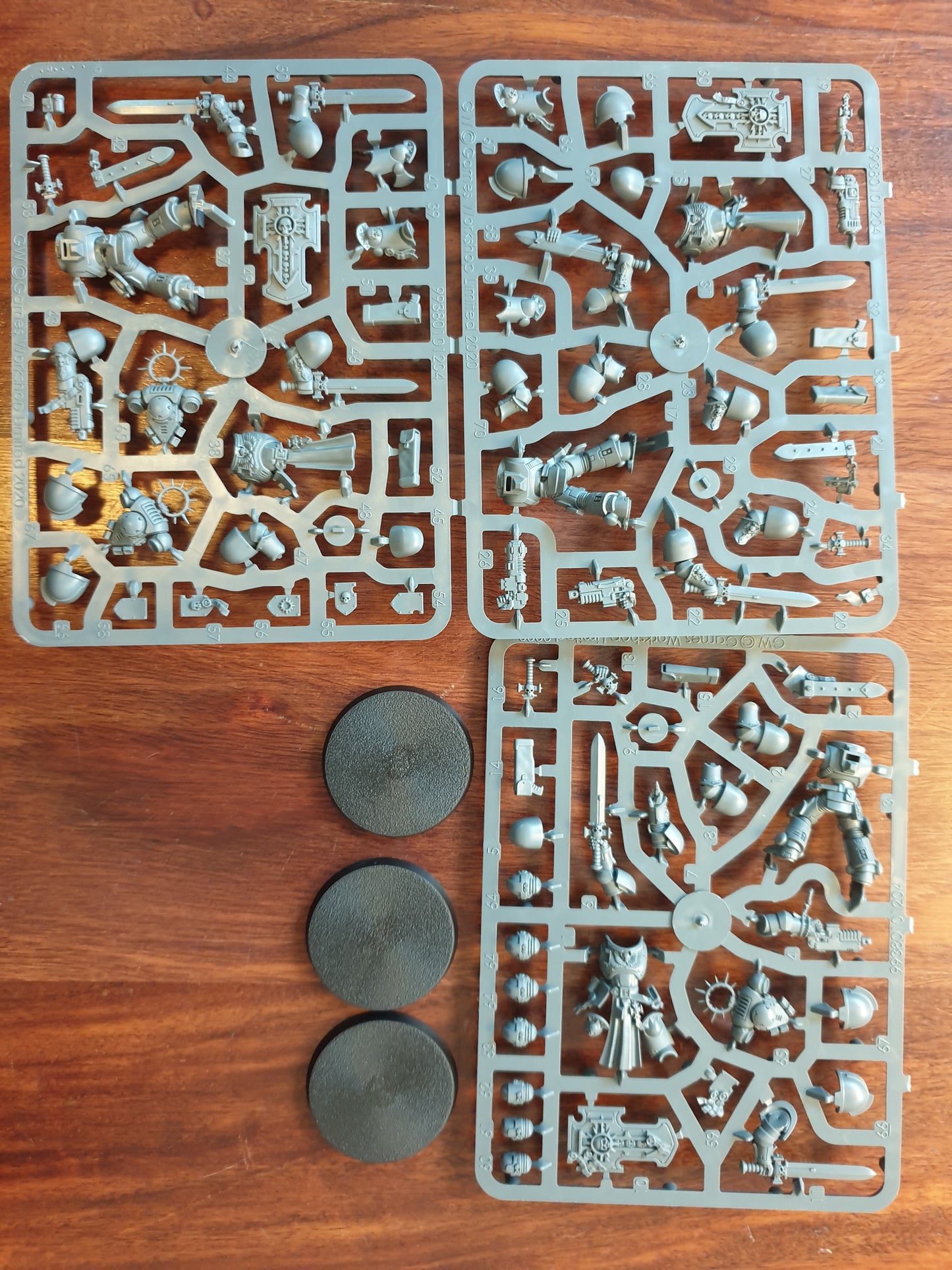 Space Marine Klingengarde Veteranen Gussrahmen