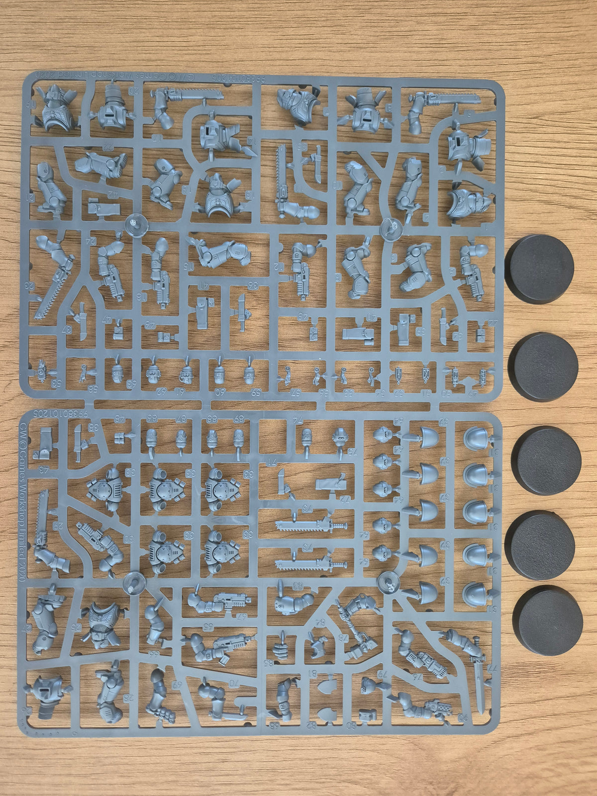 Space Marine MeisterGrim Einsatzverbund Einzelgussrahmen