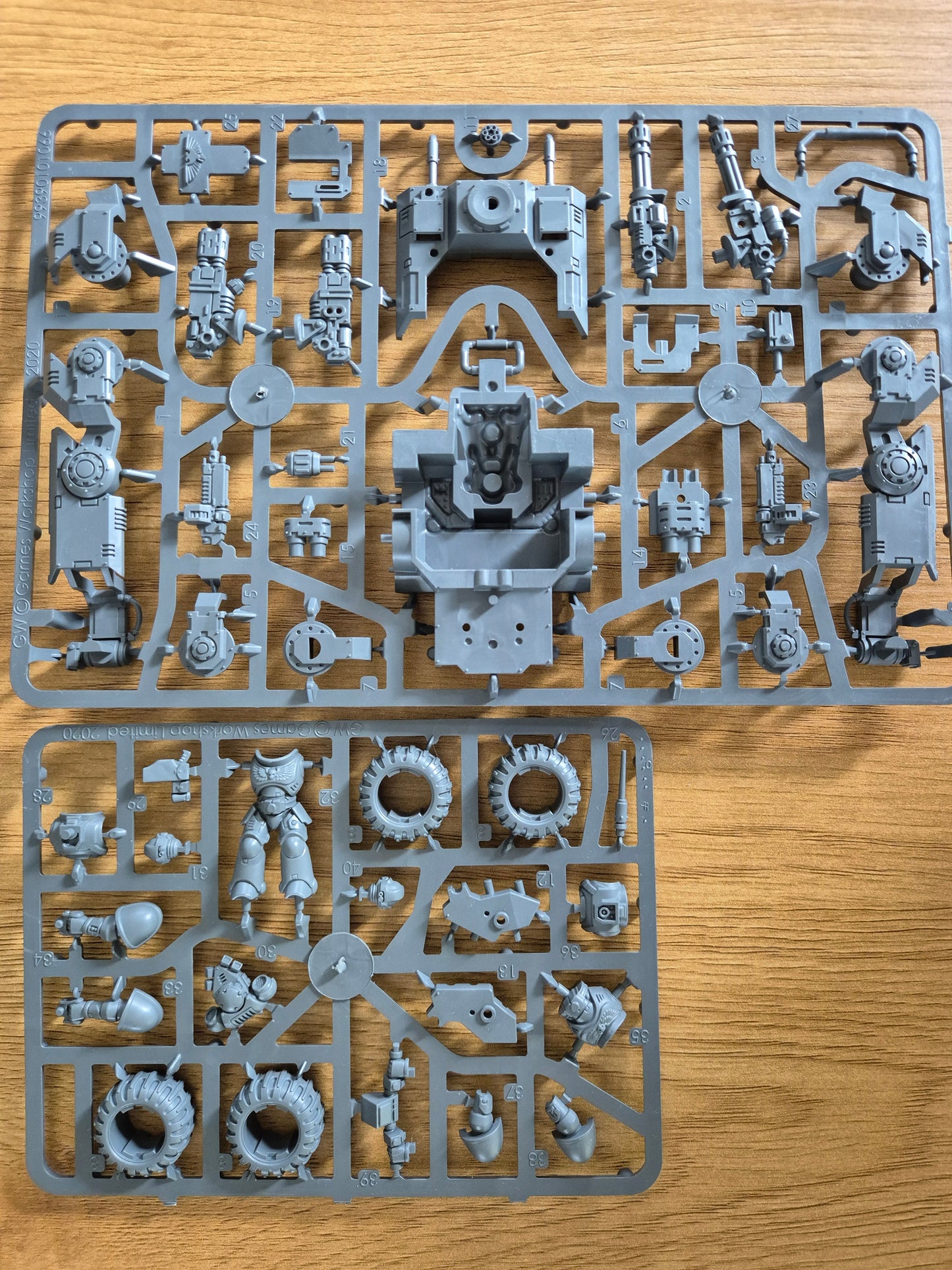Space Marine Invader Quad Einzelgussrahmen