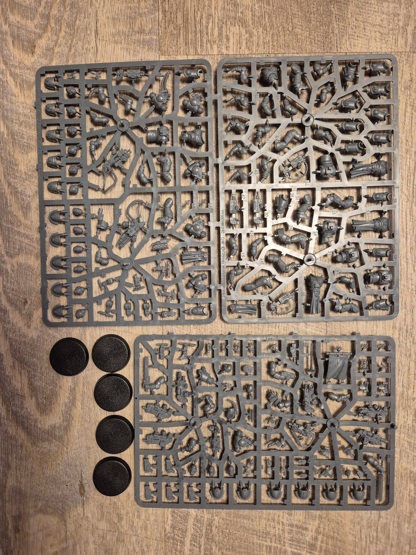 Einzelgussrahmen Space Marine Protektorgardetrupp