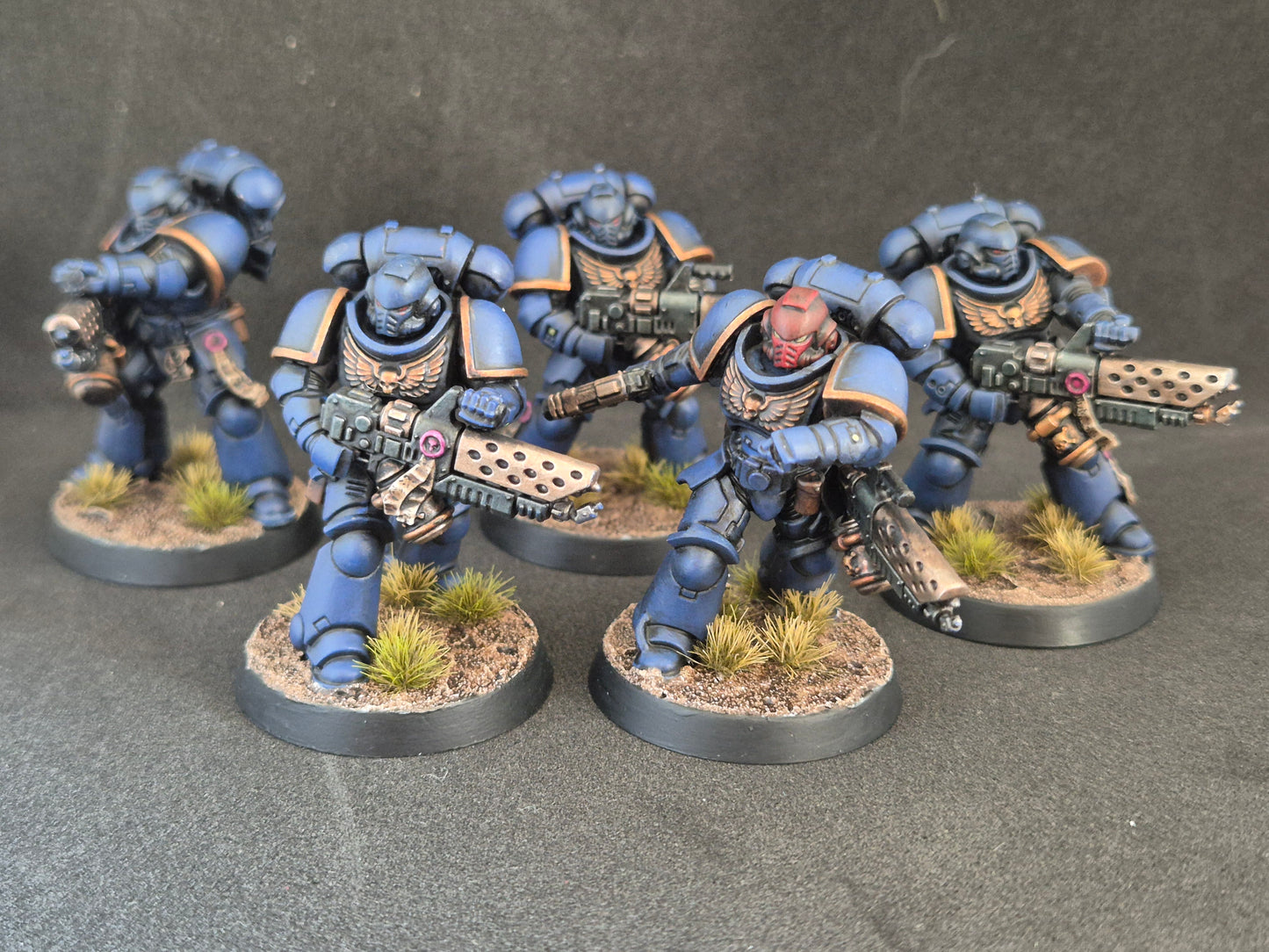 Infernus Marines bemalte Modelle