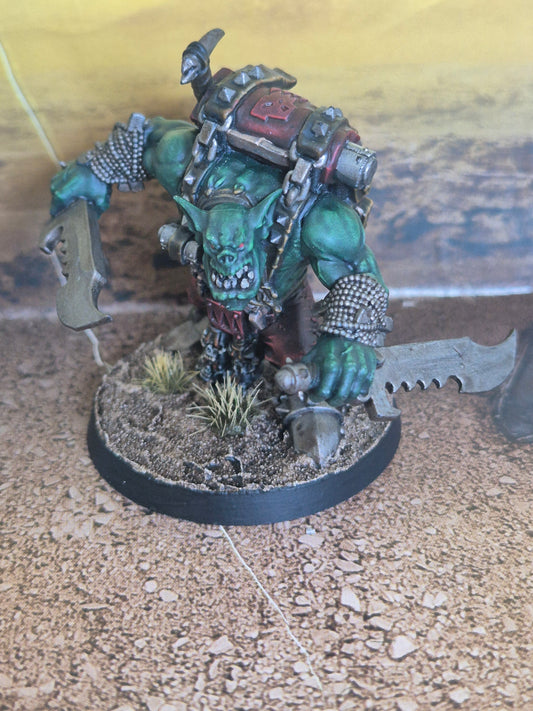 Warhammer 40K Ork Boss Snikrot gebaut & bemalt