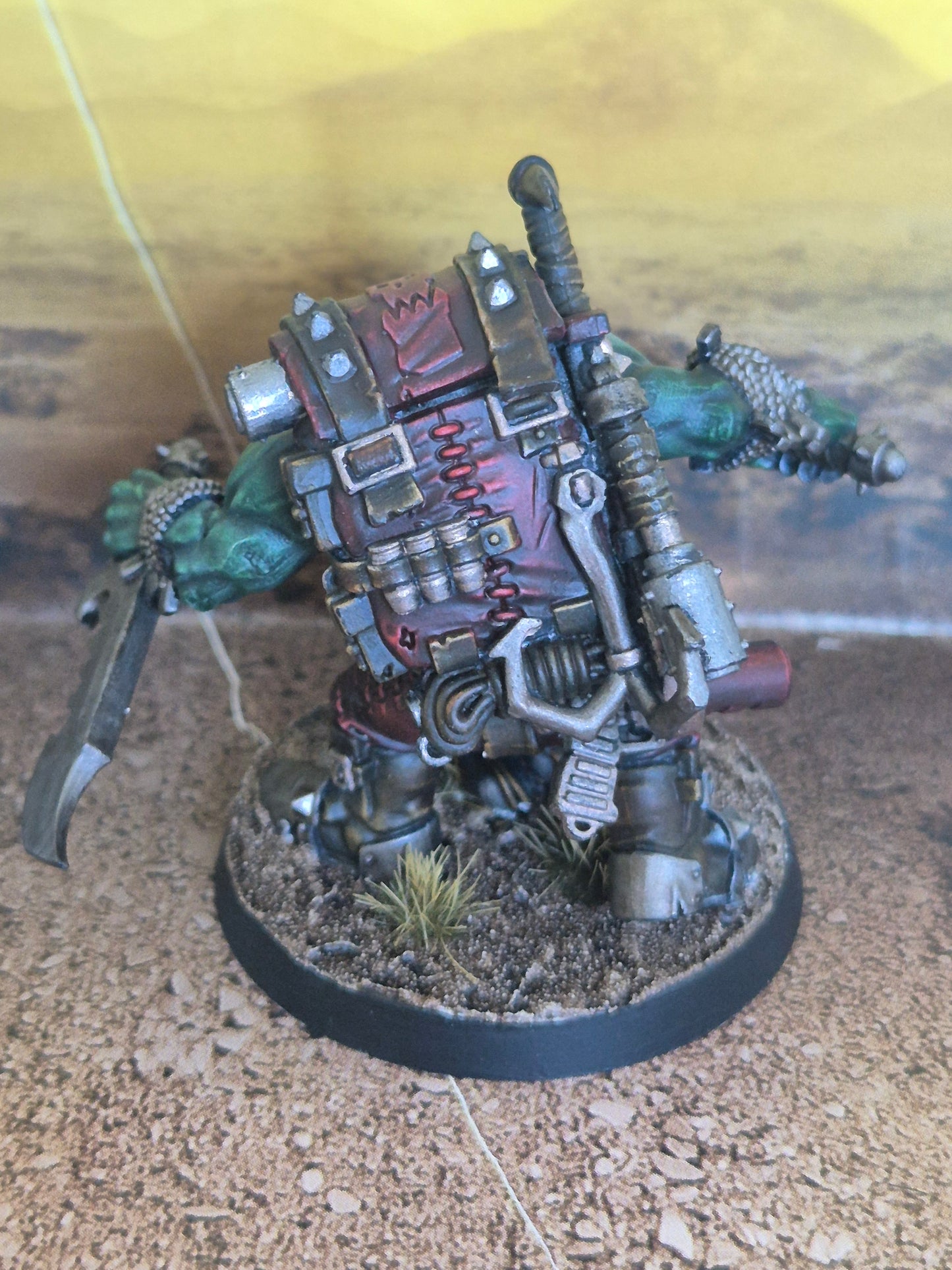 Warhammer 40K Orks Waaaghboss Snikrot gebaut & bemalt nach Bestellung