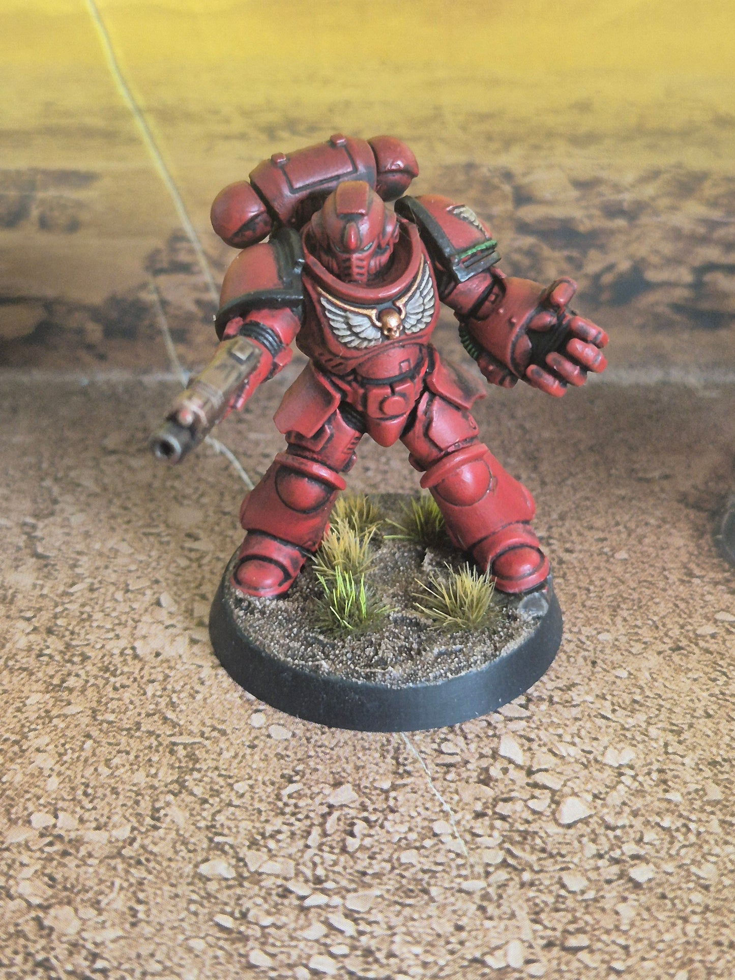 Warhammer 40K Space Marine Sturm Intercessoren gebaut & bemalt
