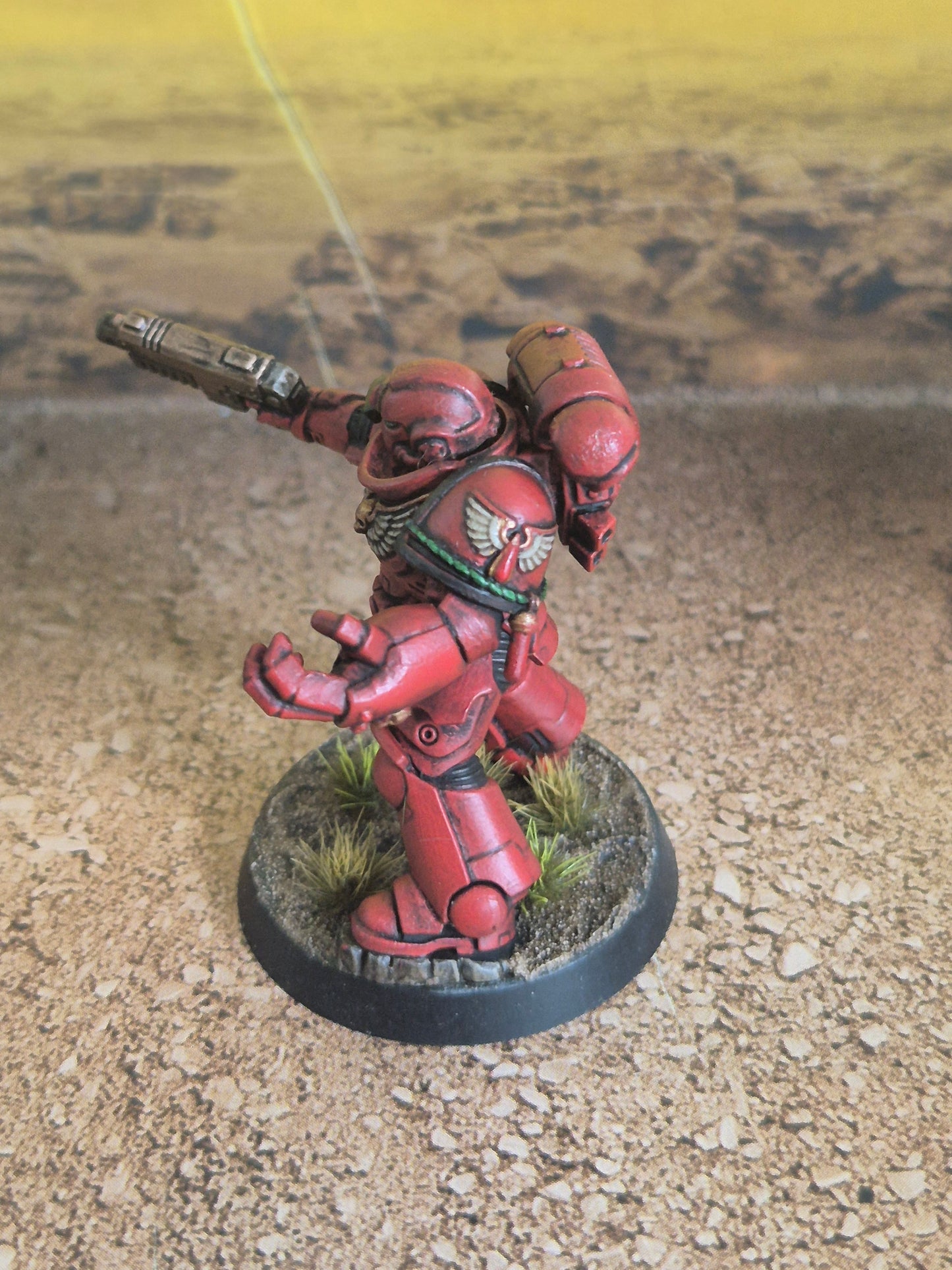 Warhammer 40K Space Marine Sturm Intercessoren gebaut & bemalt