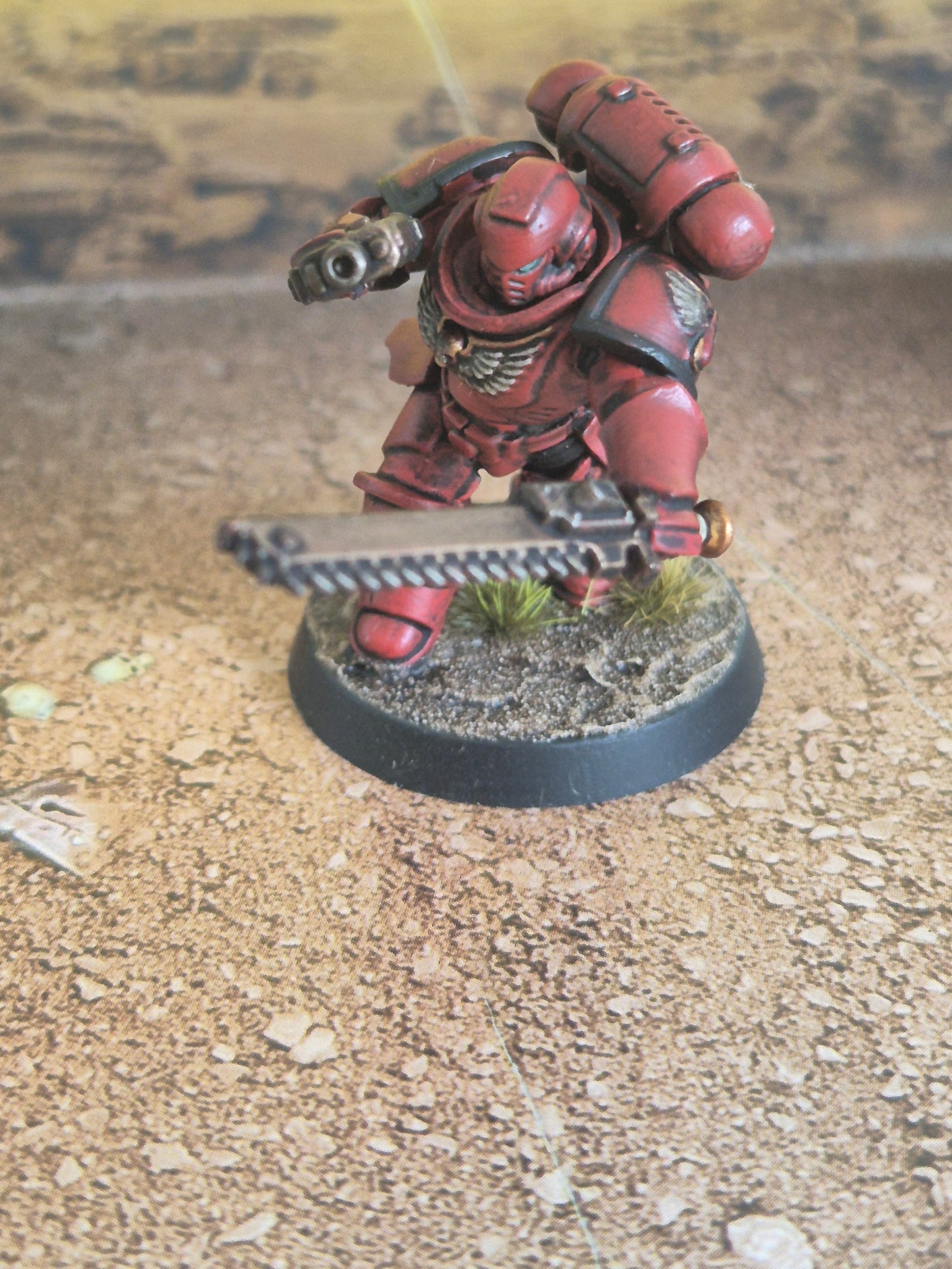 Warhammer 40K Space Marine Sturm Intercessoren gebaut & bemalt