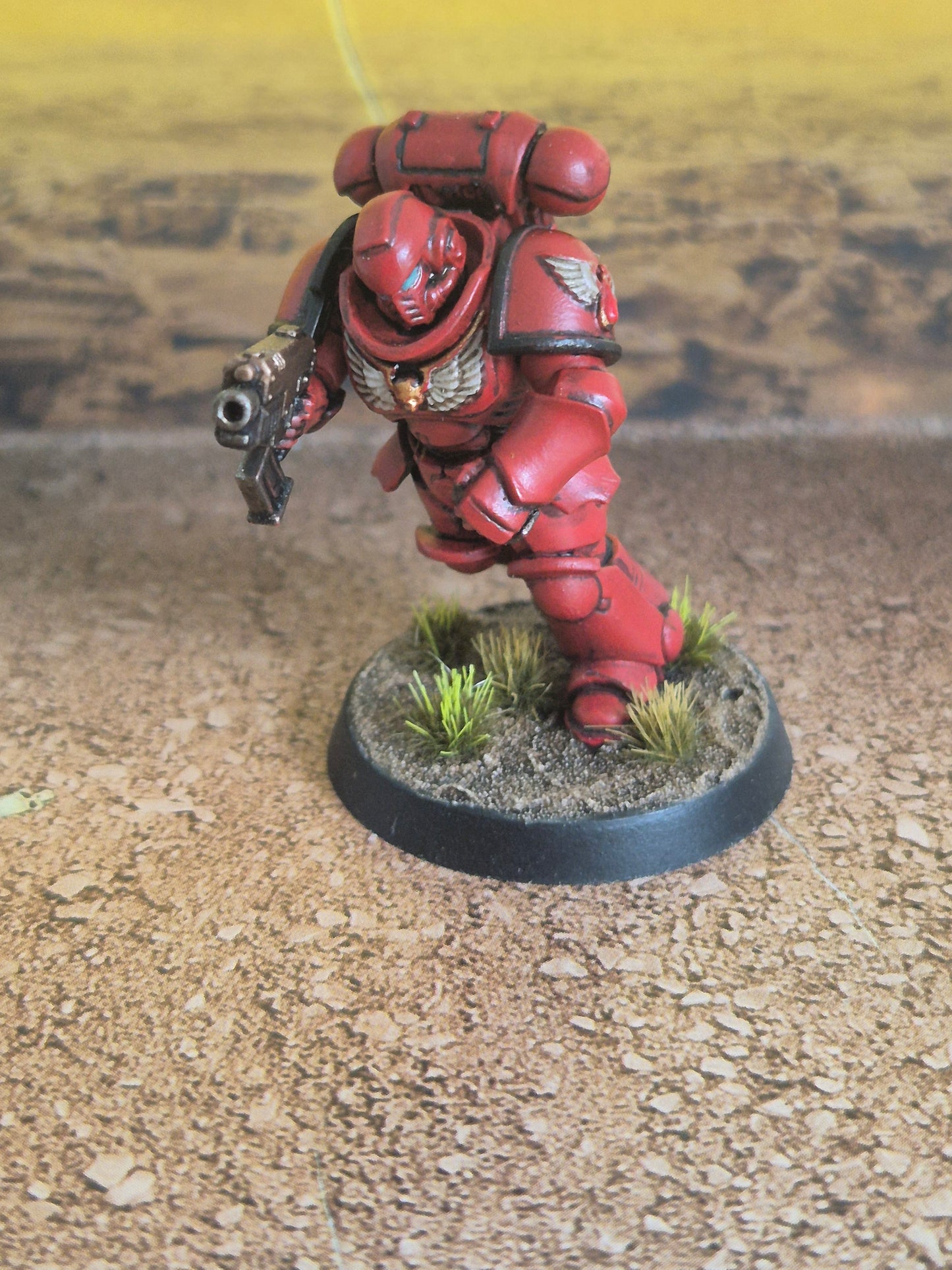 Warhammer 40K Space Marine Sturm Intercessoren gebaut & bemalt