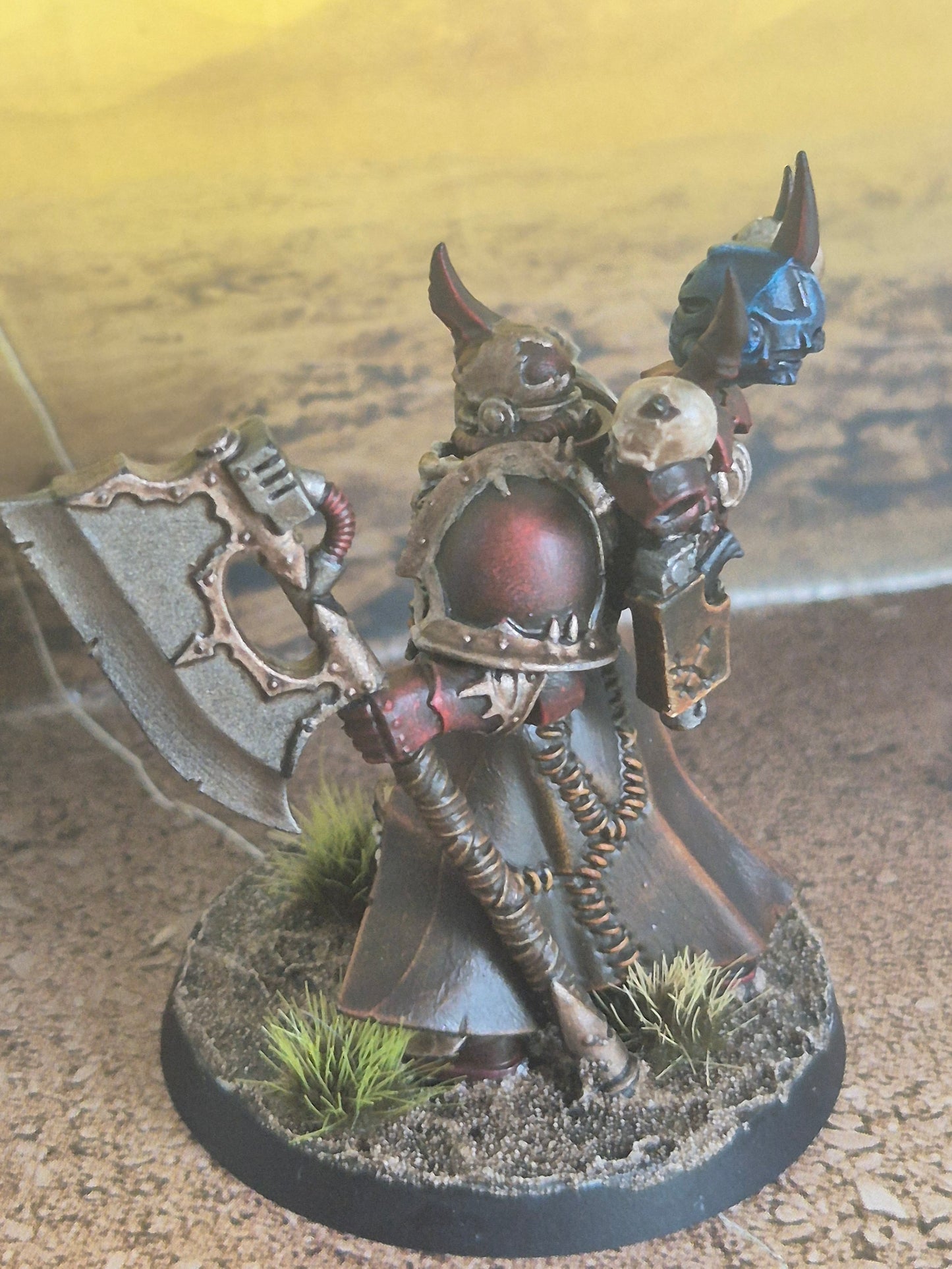 Chaos Space Marines Legionaries (5 Marines) gebaut & bemalt auf Bestellung