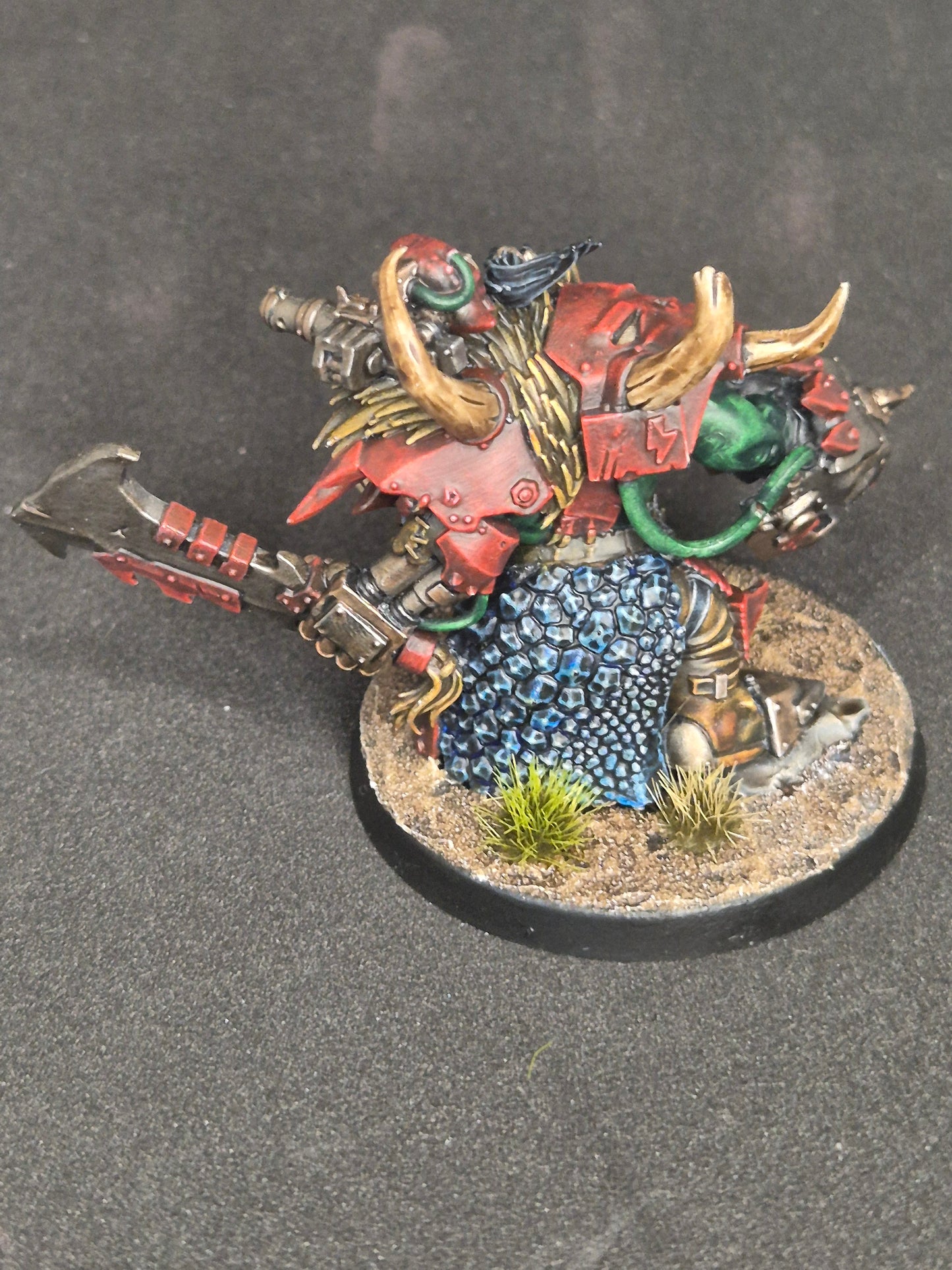 Warhammer 40K Orks Beastboss gebaut & bemalt nach Bestellung