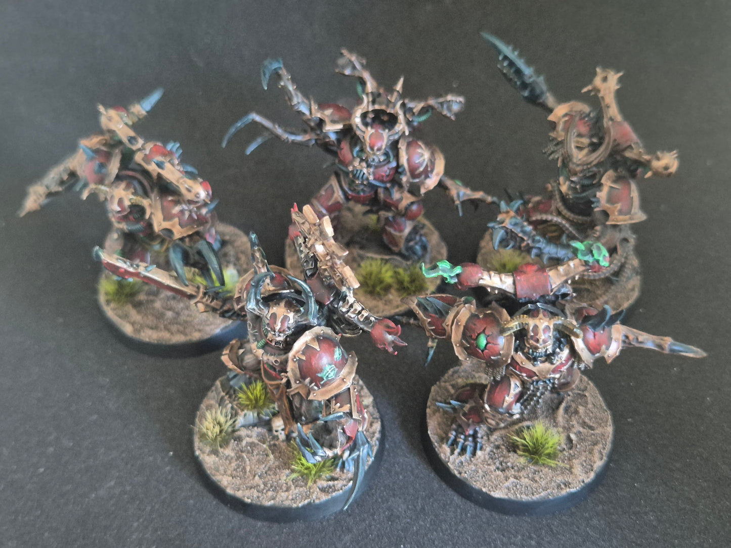 Chaos Space Marines Besessene gebaut & bemalt auf Bestellung