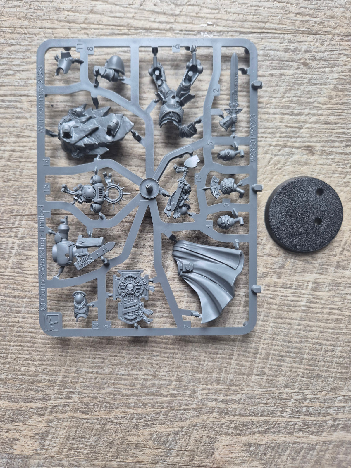 Space Marine MeisterGrim Einsatzverbund Einzelgussrahmen