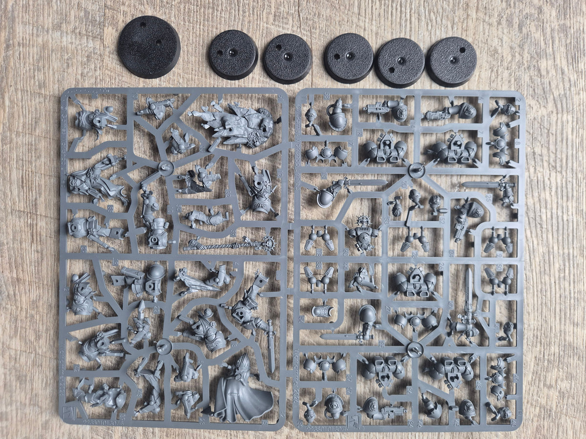 Einzelgussrahmen Space Marine neuer Skriptor & 5 neue Vanguard Veteranen