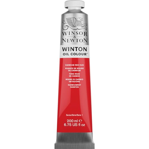 Winsor & Newton 1437048 Winton, feine hochwertige Ölfarbe - 200ml Tube mit gleichmäßiger Konsistenz, lichtbeständig, hohe Deckkraft, reich an Farbpigmenten - Phthalo Dunkelgrün