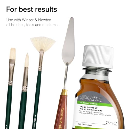 Winsor & Newton 1437048 Winton, feine hochwertige Ölfarbe - 200ml Tube mit gleichmäßiger Konsistenz, lichtbeständig, hohe Deckkraft, reich an Farbpigmenten - Phthalo Dunkelgrün