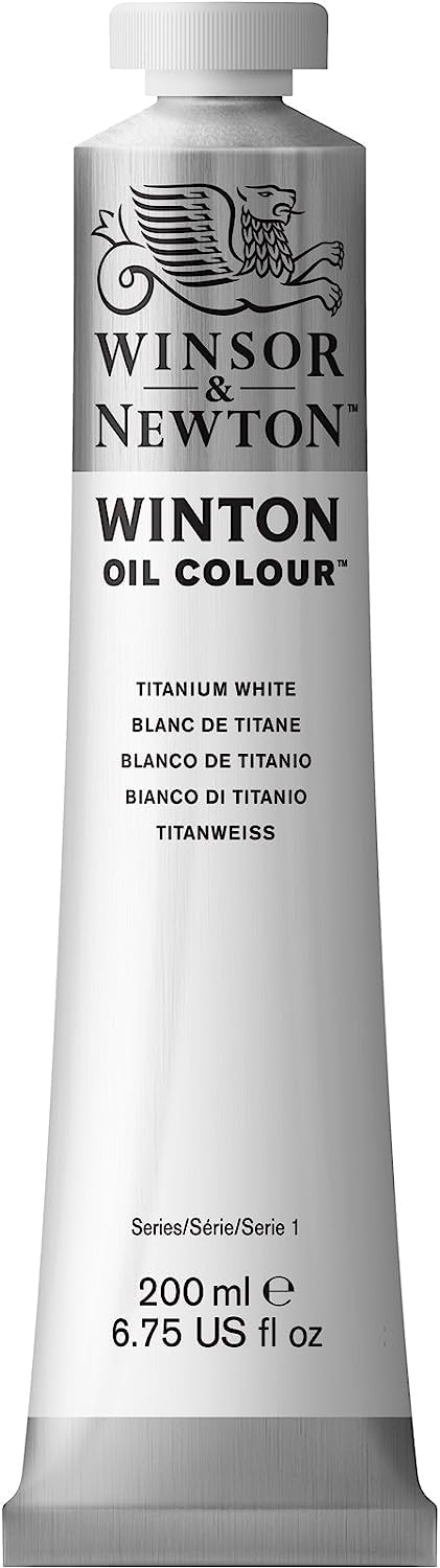 Winsor & Newton 1437048 Winton, feine hochwertige Ölfarbe - 200ml Tube mit gleichmäßiger Konsistenz, lichtbeständig, hohe Deckkraft, reich an Farbpigmenten - Phthalo Dunkelgrün