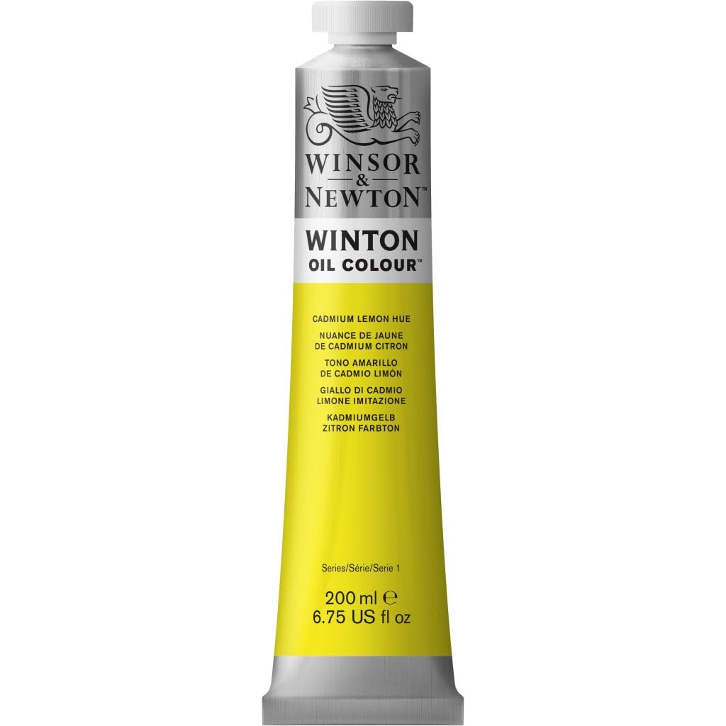 Winsor & Newton 1437048 Winton, feine hochwertige Ölfarbe - 200ml Tube mit gleichmäßiger Konsistenz, lichtbeständig, hohe Deckkraft, reich an Farbpigmenten - Phthalo Dunkelgrün