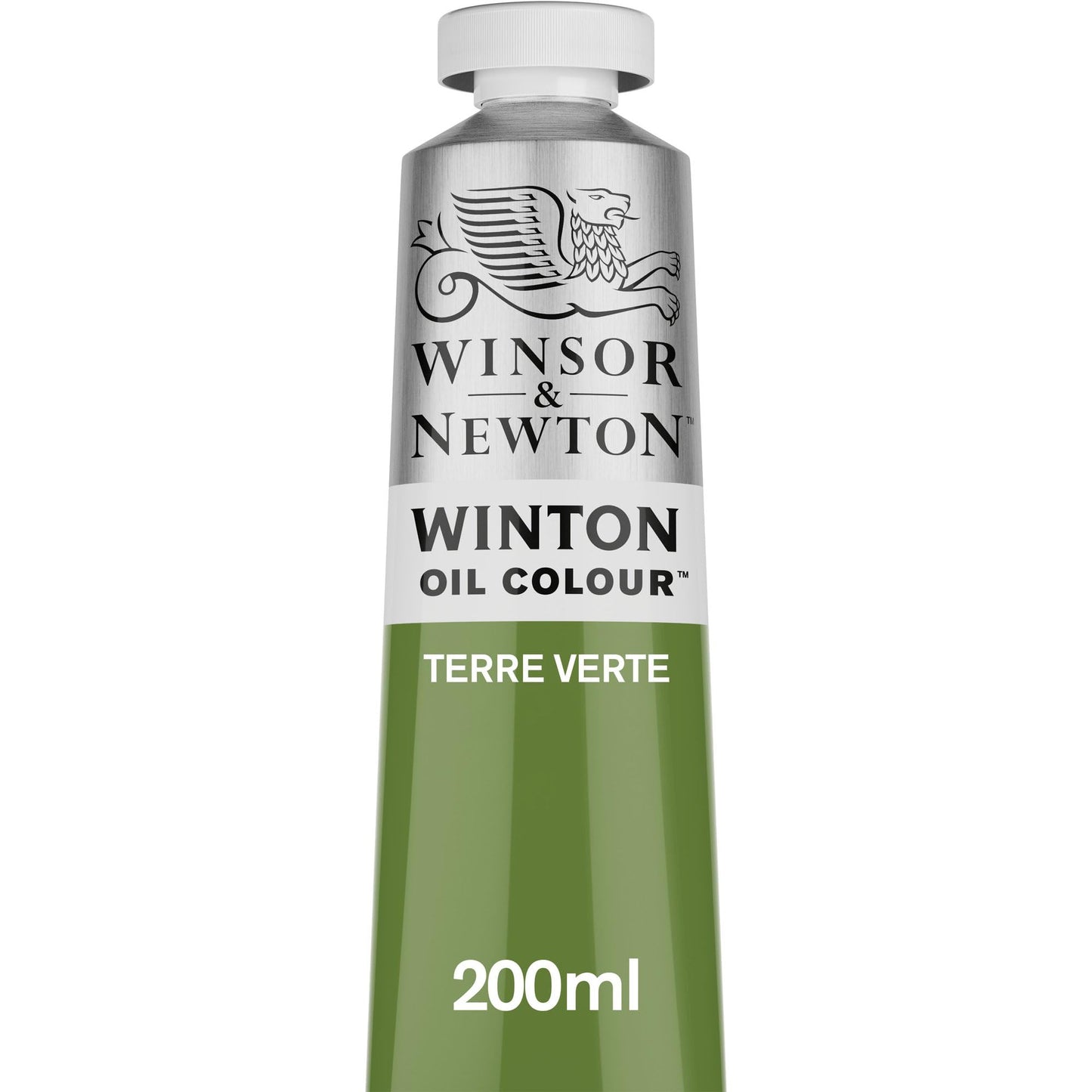Winsor & Newton 1437048 Winton, feine hochwertige Ölfarbe - 200ml Tube mit gleichmäßiger Konsistenz, lichtbeständig, hohe Deckkraft, reich an Farbpigmenten - Phthalo Dunkelgrün