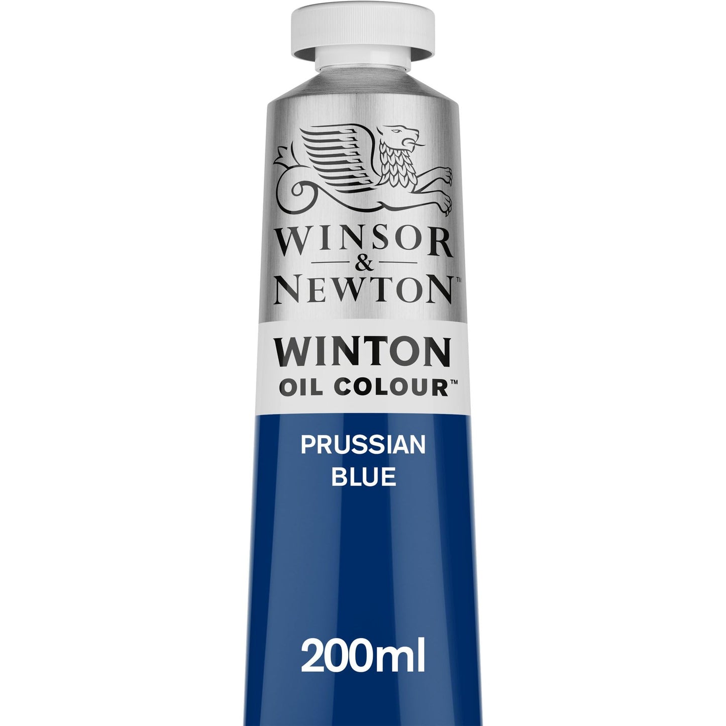 Winsor & Newton 1437048 Winton, feine hochwertige Ölfarbe - 200ml Tube mit gleichmäßiger Konsistenz, lichtbeständig, hohe Deckkraft, reich an Farbpigmenten - Phthalo Dunkelgrün