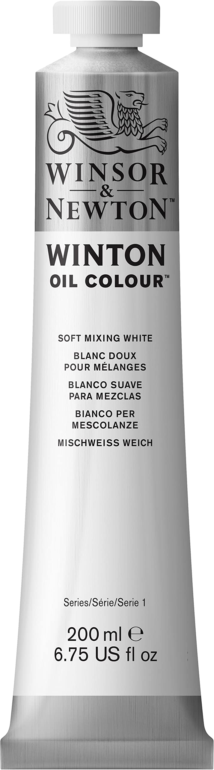 Winsor & Newton 1437048 Winton, feine hochwertige Ölfarbe - 200ml Tube mit gleichmäßiger Konsistenz, lichtbeständig, hohe Deckkraft, reich an Farbpigmenten - Phthalo Dunkelgrün