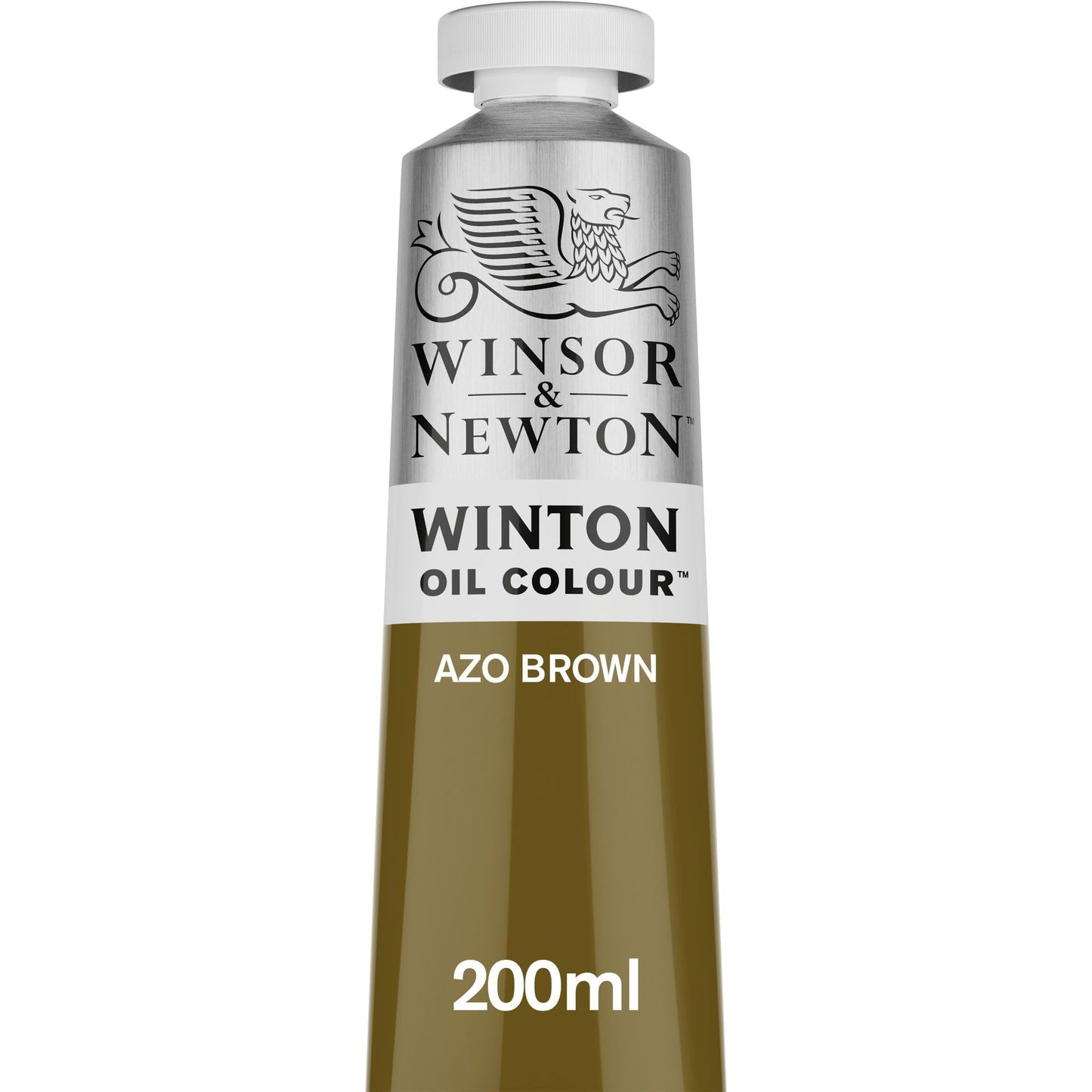 Winsor & Newton 1437048 Winton, feine hochwertige Ölfarbe - 200ml Tube mit gleichmäßiger Konsistenz, lichtbeständig, hohe Deckkraft, reich an Farbpigmenten - Phthalo Dunkelgrün