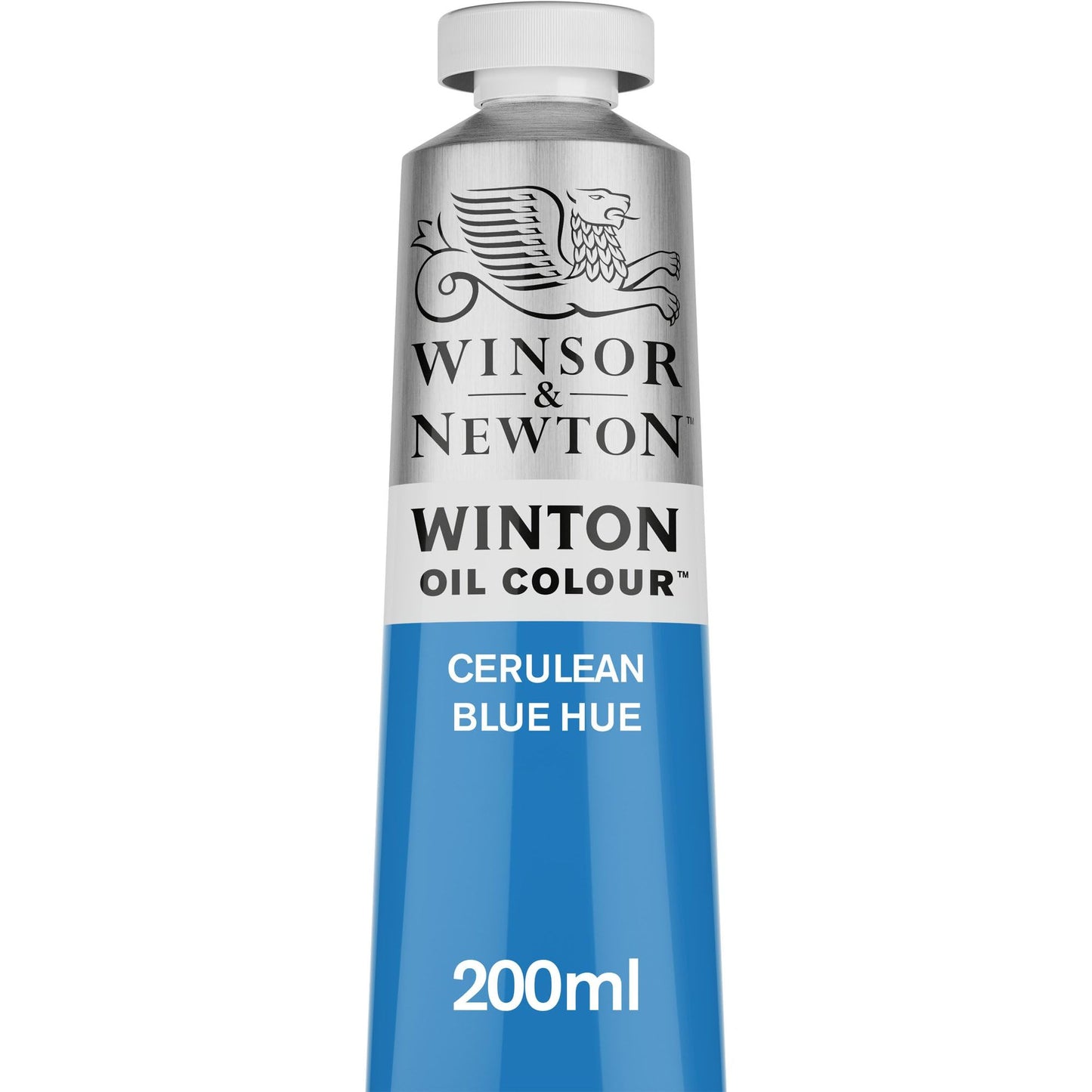 Winsor & Newton 1437048 Winton, feine hochwertige Ölfarbe - 200ml Tube mit gleichmäßiger Konsistenz, lichtbeständig, hohe Deckkraft, reich an Farbpigmenten - Phthalo Dunkelgrün