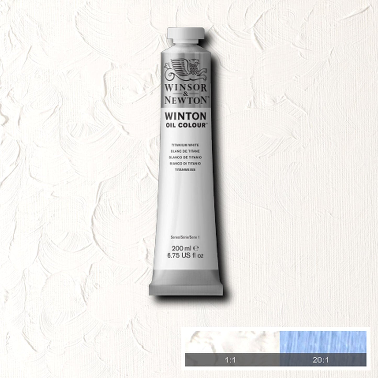 Winsor & Newton 1437048 Winton, feine hochwertige Ölfarbe - 200ml Tube mit gleichmäßiger Konsistenz, lichtbeständig, hohe Deckkraft, reich an Farbpigmenten - Phthalo Dunkelgrün