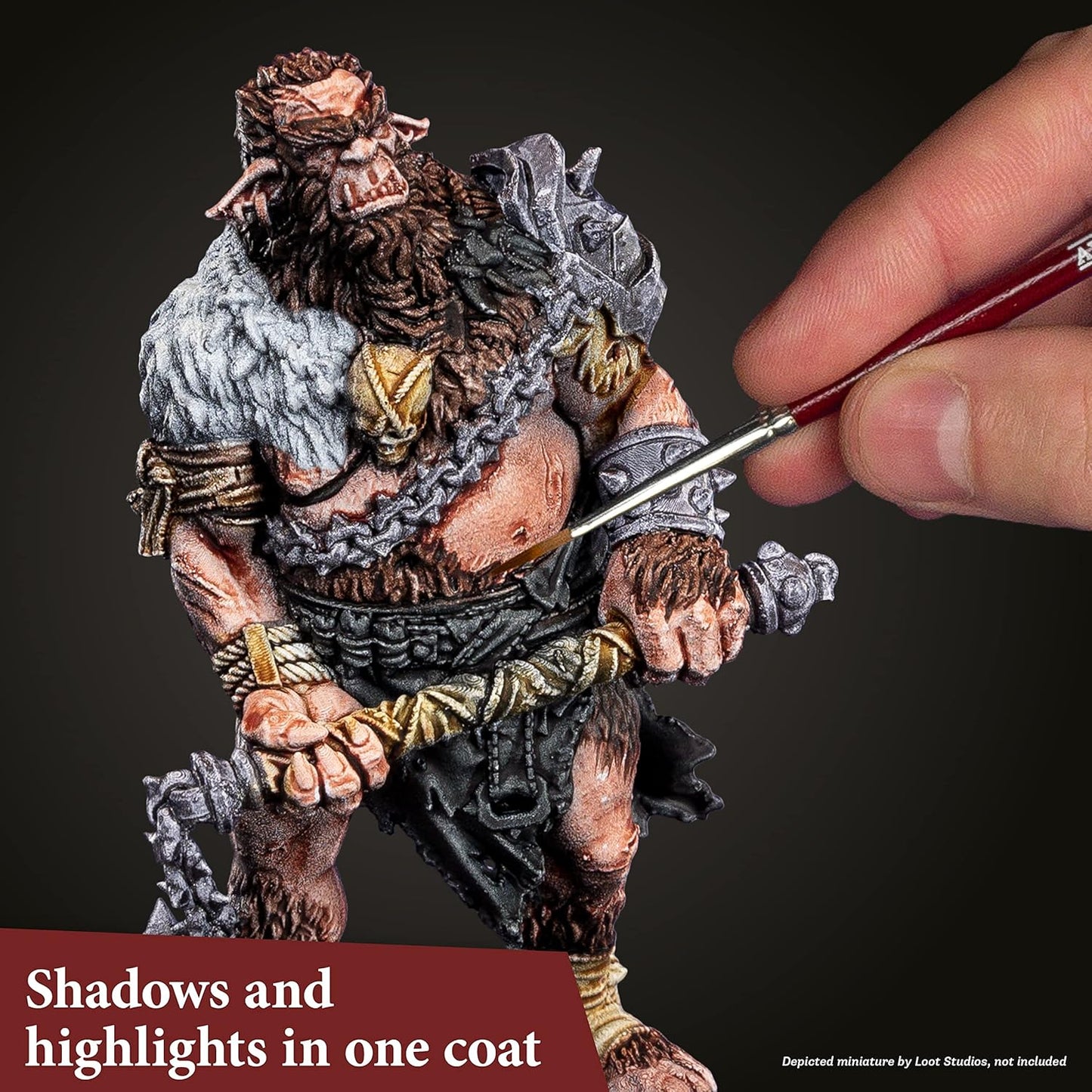 The Army Painter, Speedpaint 2.0 Starter Set Combo, 10 x 18 ml Acryl Contrast Modellbau Farben Set, inkl. 1 metallic & 2 Pinsel - Modell Malen für Wargames Tabletop Figuren & Miniaturen