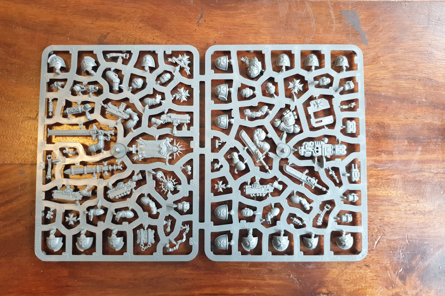 Black Templars upgrade Gussrahmen