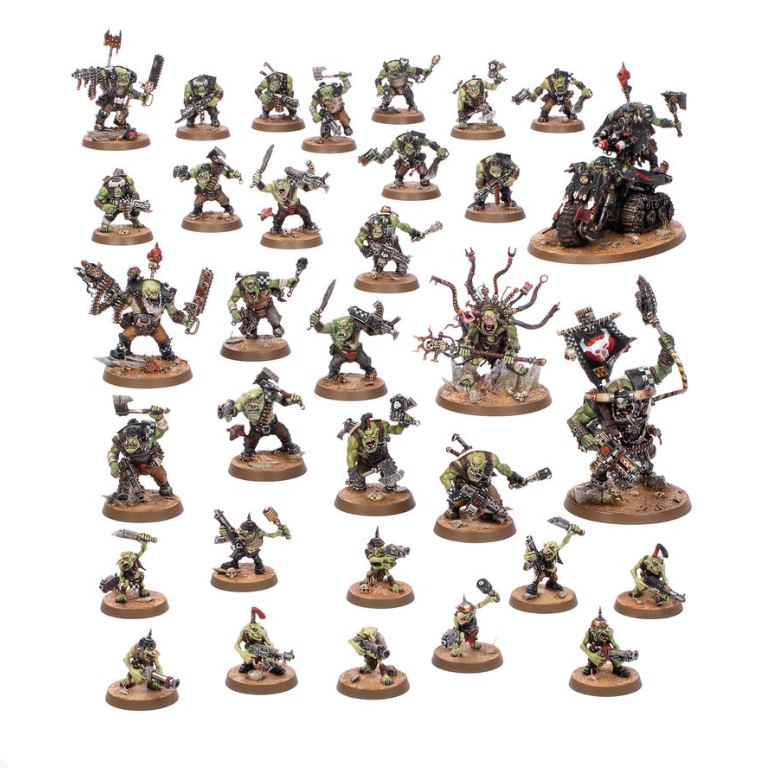 Einzelgussrahmen Ork Combat Patrol