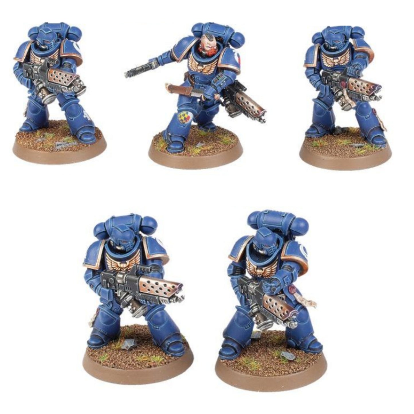 Space Marine 5 Hellblaster & 5 Infernus Marines