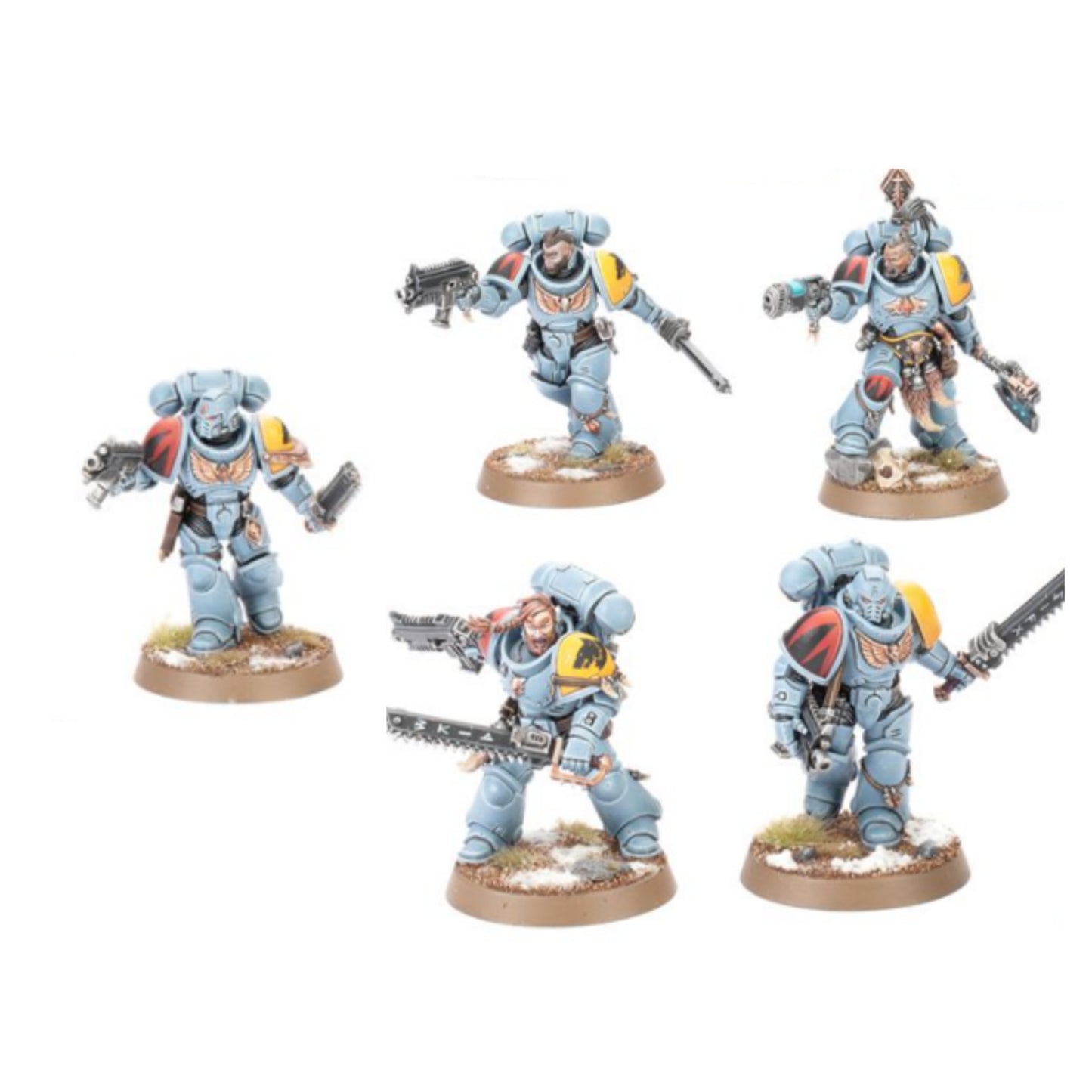 Space Wolves Graumähnen Einzelgussrahmen