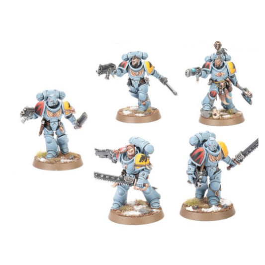 Space Wolves Graumähnen Einzelgussrahmen