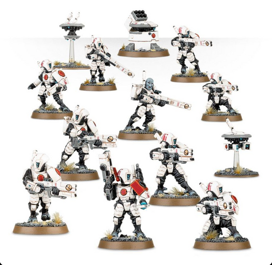 Tau Fire Warriors Strike Team Gussrahmen