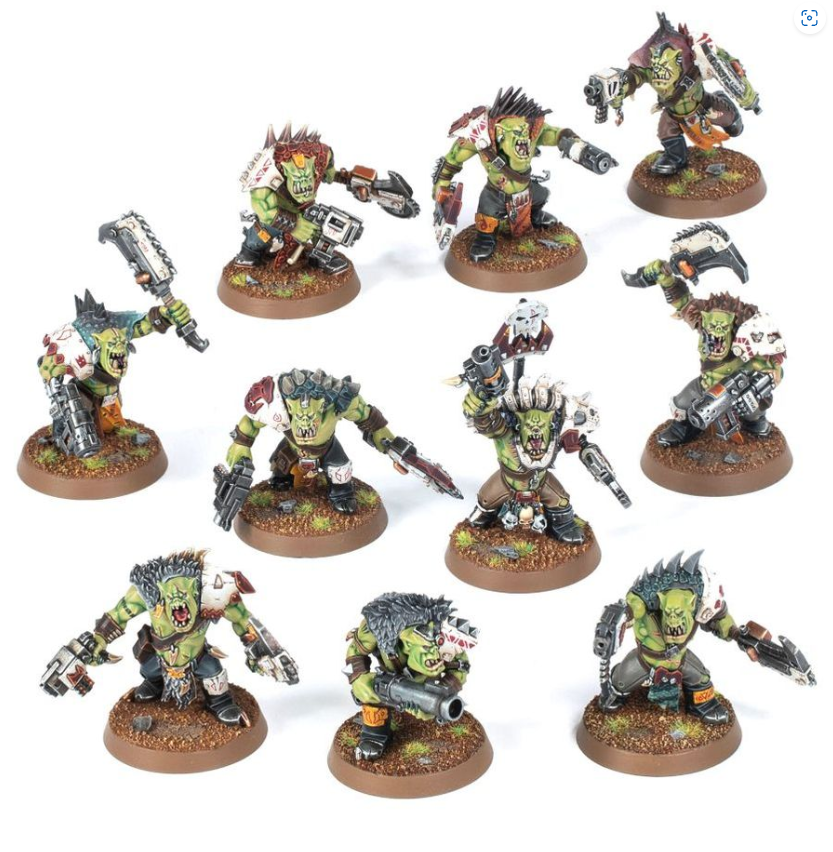 Orks Viechjäga / Beast Snagga Boyz Einzelgussrahmen