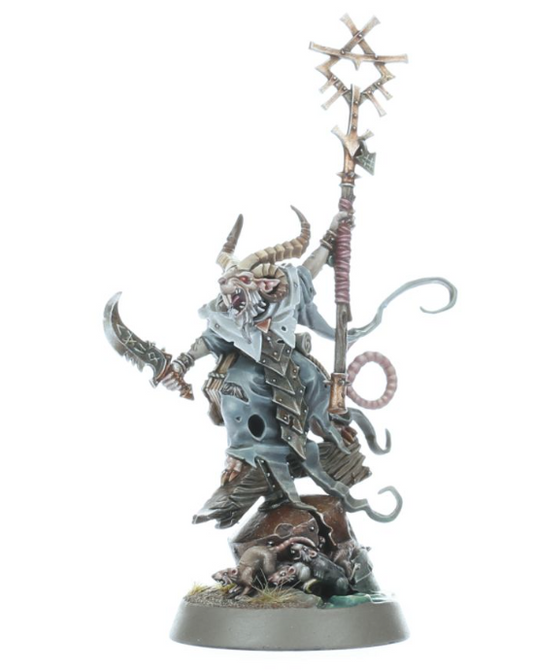 Skaven Grauer Prophet & Warlock Techniker