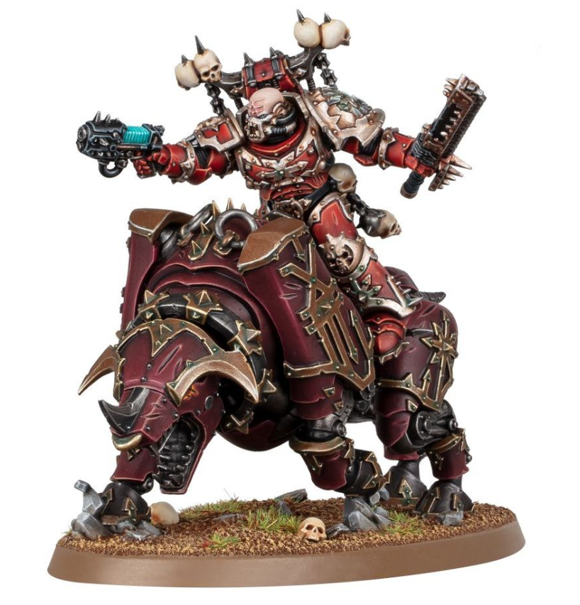 Einzelgussrahmen World Eater Champion auf Moloch