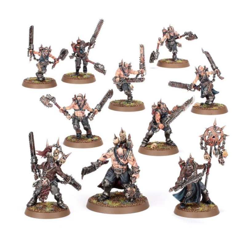 World Eaters Jakhals / Schakhale Einzelgussrahmen