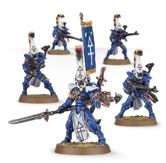 Aeldari Dire Avengers Gussrahmen