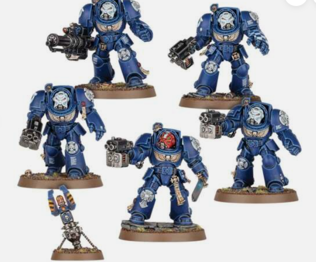 Warhammer 40K Space Marine Terminatoren Gussrahmen