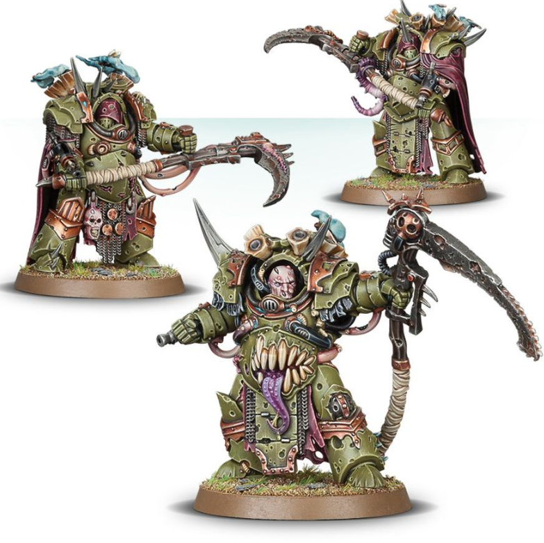 Death Guard Deathshroud Terminators Einzelgussrahmen