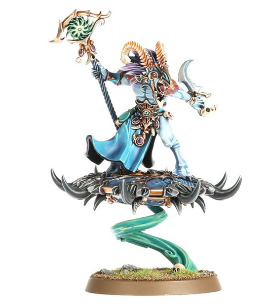 Einzelgussrahmen Thousand Sons Tzaangor Schamane